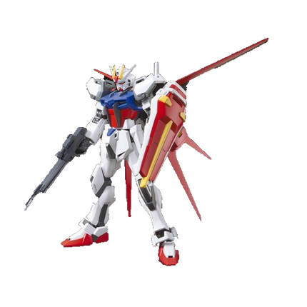 Bandai - Gunpla - HGCE 1/144 - Mobile Suit Gundam SEED - GAT-X105+AQM/E-X01 Aile Strike Gundam - assembled model