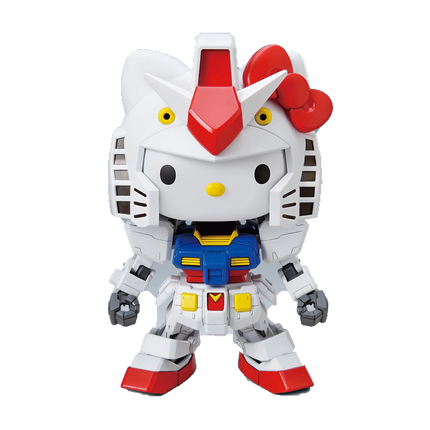 Bandai - Gunpla - SD EX-Standard - Gundam x Hello Kitty - Hello Kitty / RX-78-2 Gundam - assembled product