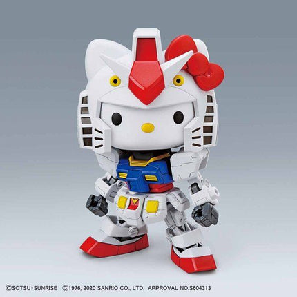 Bandai - Gunpla - SD EX-Standard - Gundam x Hello Kitty - Hello Kitty / RX-78-2 Gundam - official view 11