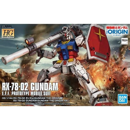 Bandai - Gunpla - HG The Origin 1/144 - Mobile Suit Gundam: The Origin - RX-78-02 Gundam (Gundam The Origin Ver.) - official view 12