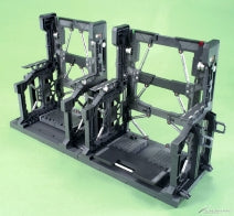 Bandai Builders Parts System Base 001 - connection example using two bases; additional base sold separately