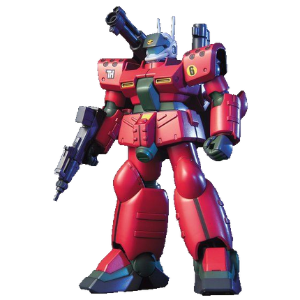 Bandai - Gunpla - HGUC 1/144 - Mobile Suit Gundam 0080: War in the Pocket - RX-77D Guncannon Mass Production Type - assembled product
