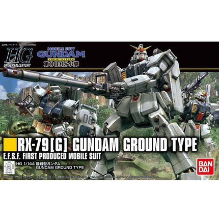 Bandai - Gunpla - HGUC 1/144 - Mobile Suit Gundam: The 08th MS Team - RX-79[G] Gundam Ground Type - retail packaging