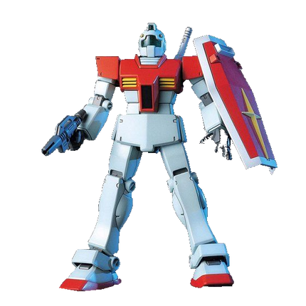 Bandai - Gunpla - HGUC 1/144 - Mobile Suit Gundam - RGM-79 GM - assembled product