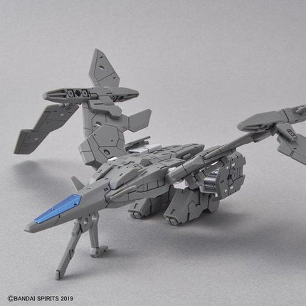 Bandai - 30MM 1/144 - Extended Armament Vehicle (Air Fighter Ver.) (Grey) - official view 4