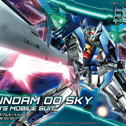 Bandai - Gunpla - HGBD 1/144 - Gundam Build Divers - GN-0000DVR/S Gundam 00 Sky - retail packaging