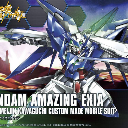 Bandai - Gunpla - HGBF 1/144 - Gundam Build Fighters - PPGN-001 Gundam Amazing Exia - retail box