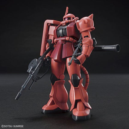 Bandai - Gunpla - HGUC 1/144 - Mobile Suit Gundam - MS-06S Char's Zaku II - official gallery view 1