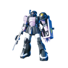 Bandai - Gunpla - HGUC 1/144 - Mobile Suit Gundam - MS-05B Zaku I (Black Tri-Stars) - assembled product