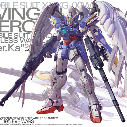 Bandai - Gunpla - MG Ver.Ka 1/100 - Mobile Suit Gundam Wing: Endless Waltz - XXXG-00W0 Wing Gundam Zero EW Ver.Ka - retail packaging