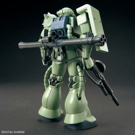Bandai - Gunpla - HGUC 1/144 - Mobile Suit Gundam - MS-06 Zaku II - official view 3