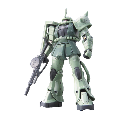 Bandai - Gunpla - RG 1/144 - Mobile Suit Gundam - MS-06F Zaku II - assembled model