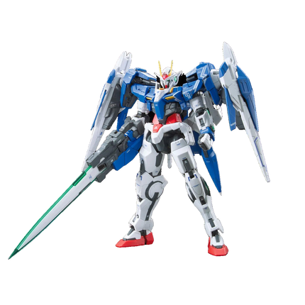 Bandai - Gunpla - RG 1/144 - Mobile Suit Gundam 00 - GN-0000+GNR-010 00 Raiser - assembled model