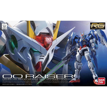 Bandai - Gunpla - RG 1/144 - Mobile Suit Gundam 00 - GN-0000+GNR-010 00 Raiser - retail box