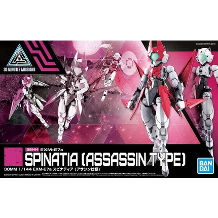 Bandai - 30MM 1/144 - 30 Minutes Missions - EXM-E7a Spinatia (Assassin Type) - retail packaging