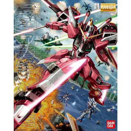 Bandai - Gunpla - MG 1/100 - Mobile Suit Gundam SEED Destiny - ZGMF-X19A Infinite Justice Gundam - retail packaging