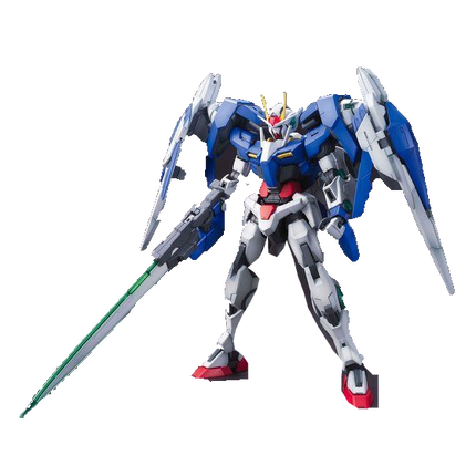 Bandai - Gunpla - MG 1/100 - Mobile Suit Gundam 00 - GN-0000+GNR-010 00 Raiser - assembled product