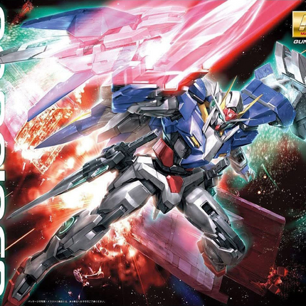 Bandai - Gunpla - MG 1/100 - Mobile Suit Gundam 00 - GN-0000+GNR-010 00 Raiser - retail packaging