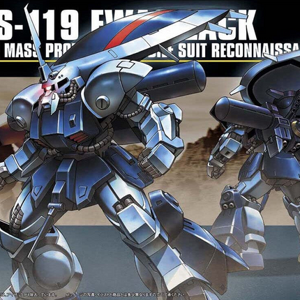 Bandai - Gunpla - HGUC 1/144 - Mobile Suit Gundam ZZ - RMS-119 Ewack-Zack - retail box