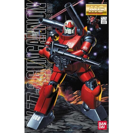 Bandai - Gunpla - MG 1/100 - Mobile Suit Gundam - RX-77-2 Guncannon - retail packaging