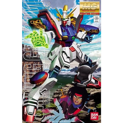 Bandai - Gunpla - MG Fighting Action 1/100 - Mobile Fighter G Gundam - GF13-017NJ Shining Gundam - retail packaging
