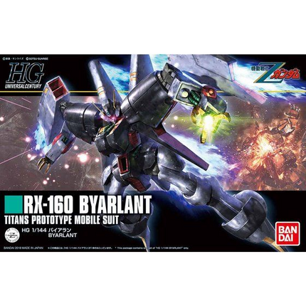 Bandai - Gunpla - HGUC 1/144 - Mobile Suit Zeta Gundam - RX-160 Byarlant - retail packaging