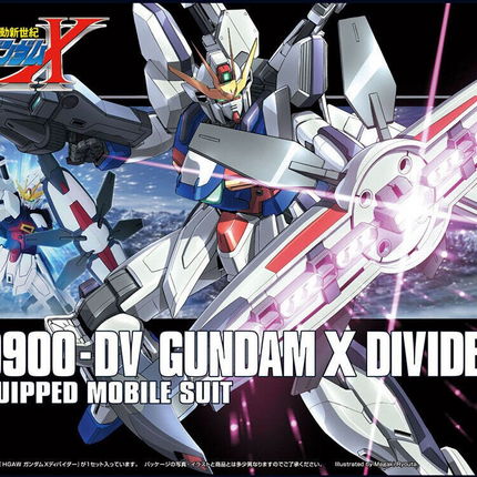 Bandai - Gunpla - HGAW 1/144 - After War Gundam X - GX-9900-DV Gundam X Divider - retail packaging