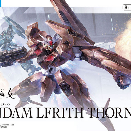Bandai - Gunpla - HG 1/144 - Mobile Suit Gundam: The Witch from Mercury - EDM-GA-02 Gundam Lfrith Thorn - retail packaging
