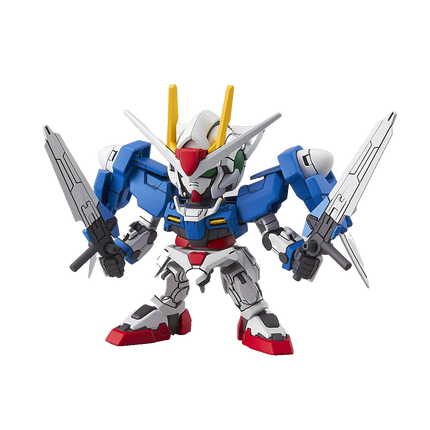 Bandai - Gunpla - SD EX-Standard - Mobile Suit Gundam 00 - GN-0000 00 Gundam - assembled model