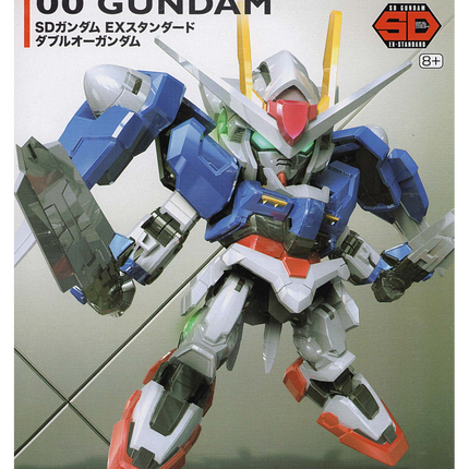 Bandai - Gunpla - SD EX-Standard - Mobile Suit Gundam 00 - GN-0000 00 Gundam - current retail packaging