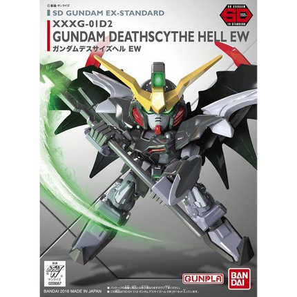 Bandai - Gunpla - SD EX-Standard - Mobile Suit Gundam Wing: Endless Waltz - XXXG-01D2 Gundam Deathscythe Hell EW - retail packaging