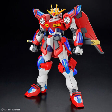 Bandai - Gunpla - HG Build Metaverse 1/144 - Gundam Build Metaverse - Shin Burning Gundam - official view 1