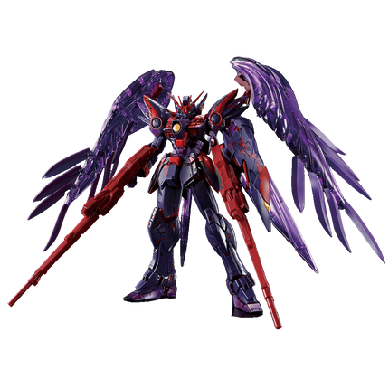 Bandai - Gunpla - MG 1/100 - Mobile Suit Gundam Wing: Endless Waltz - Wing Gundam Zero EW (Cross Contrast Colors / Clear Purple) - assembled model