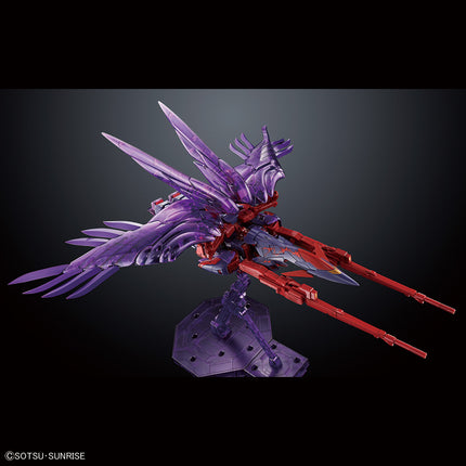 Bandai - Gunpla - MG 1/100 - Mobile Suit Gundam Wing: Endless Waltz - Wing Gundam Zero EW (Cross Contrast Colors / Clear Purple) - official gallery image 5
