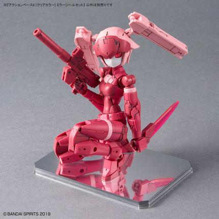 Bandai - Display Accessories - Action Base 6 Clear with Mirror Stickers (Set of 2) - official view 5
