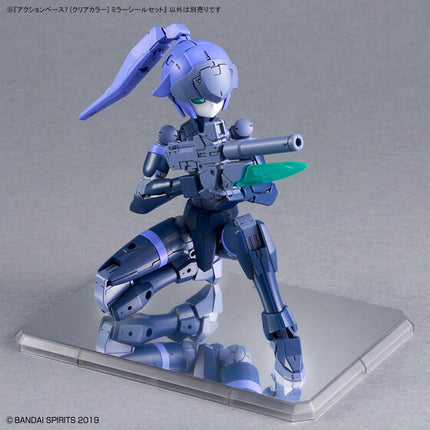 Bandai - Action Base 7 Clear with Mirror Stickers (Set of 2) - official view 6