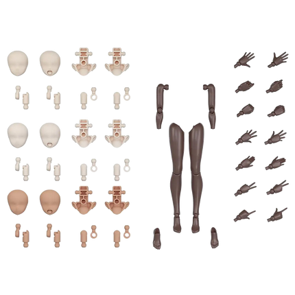 Bandai - 30 Minutes Sisters - Option Body Parts Arm Parts & Leg Parts (Brown) - assembled product