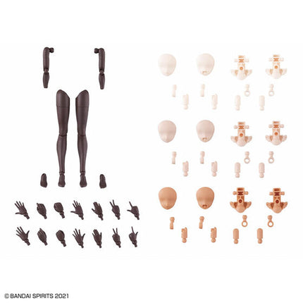 Bandai - 30 Minutes Sisters - Option Body Parts Arm Parts & Leg Parts (Brown) - official view 7