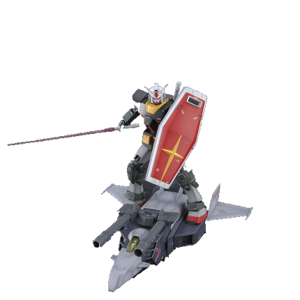 Bandai - Gunpla - MG 1/100 - Mobile Suit Gundam MSV-R - G-Armor (RX-78 Gundam + G-Fighter) Real Type Colour Version - assembled product