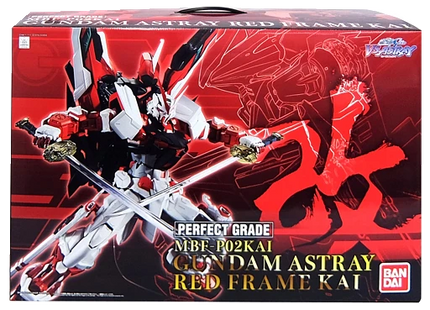 Bandai - Gunpla - PG 1/60 - Mobile Suit Gundam SEED VS Astray - MBF-P02KAI Gundam Astray Red Frame Kai - retail packaging