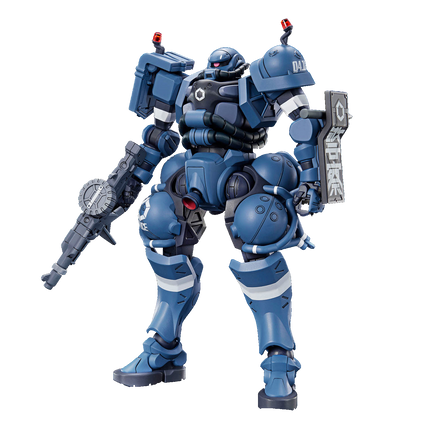 Bandai - Gunpla - HG GQuuuuuuX 1/144 - Mobile Suit Gundam GQuuuuuuX - MS-06-SSP Police Zaku - assembled model