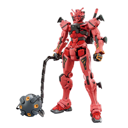 Bandai - Gunpla - HG GQuuuuuuX 1/144 - Mobile Suit Gundam GQuuuuuuX - gMS-α Red Gundam - assembled model
