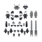 Bandai - 30 Minutes Missions - 1/144 Option Parts Set 20 (Full Armour Unit 1) - assembled product