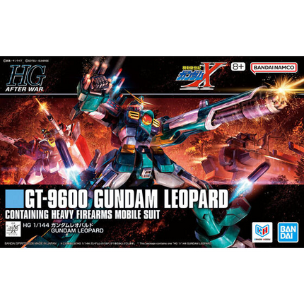 Bandai - Gunpla - HGAW 1/144 - After War Gundam X - GT-9600 Gundam Leopard - retail box