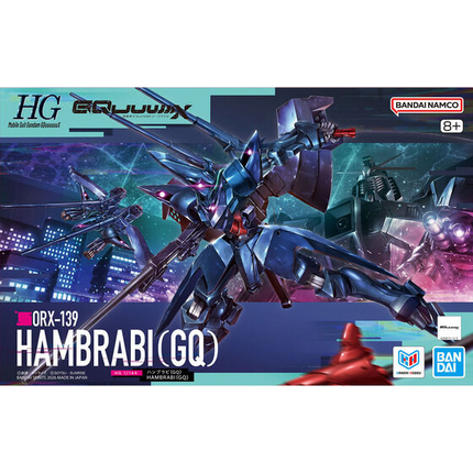 Bandai - Gunpla - HG 1/144 - Mobile Suit Gundam GQuuuuuuX - ORX-139 Hambrabi (GQ) - retail packaging