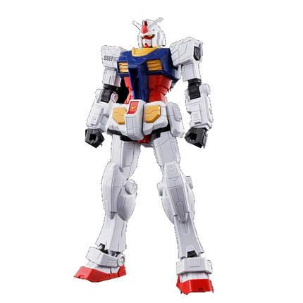 Bandai EG 1/144 RX-78F00/E Gundam assembled model kit