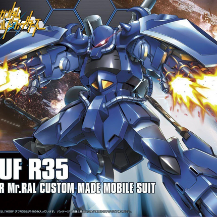 Bandai - Gunpla - HGBF 1/144 - Gundam Build Fighters - MS-07R-35 Gouf R35 - retail packaging