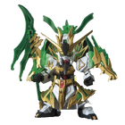 Bandai - Gunpla - SD Sangoku Soketsuden - SD Gundam World Sangoku Soketsuden - Guan Yu Yun Chang Nu Gundam - assembled product