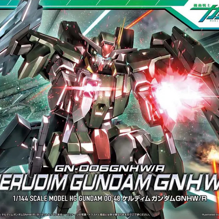 Bandai - Gunpla - HG00 1/144 - Mobile Suit Gundam 00 - GN-006GNHW/R Cherudim Gundam GNHW/R - retail packaging