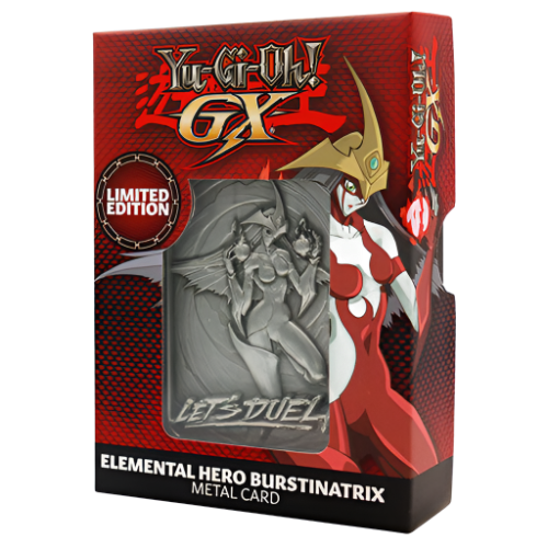 Fanattik - Yu-Gi-Oh! - Metal Card - Elemental Hero Burstinatrix (Limited Edition)